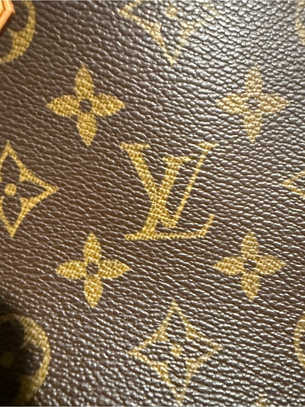 Louis Vuitton Brown Monogram Alma Satchel with Vachetta Trim - Picture 14 of 15